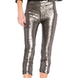 H:ours debut pants in gunmetal